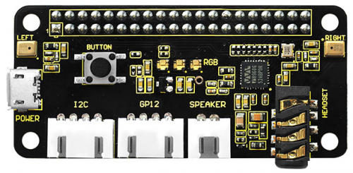 keyestudio ReSpeaker 2-Mic Pi HAT V1.0