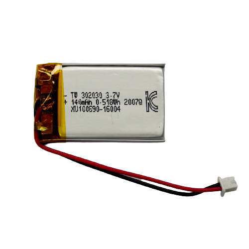 리튬폴리머 배터리 3.7V, 140mAh, KC인증