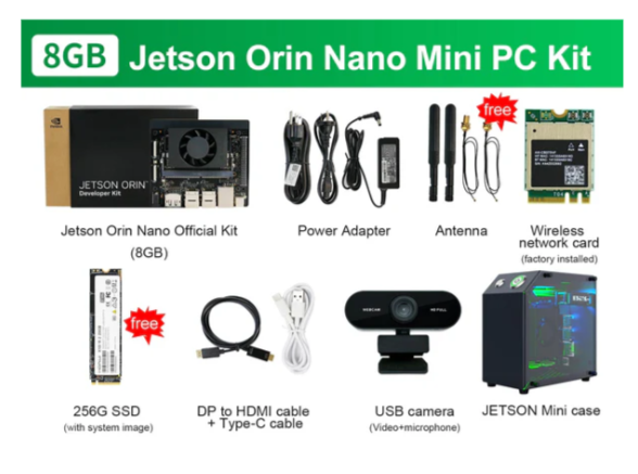 Jetson Orin NANO Developer Kit 8GB Official-Mini PC Kit