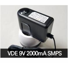 Wall-Mount Type 아답터 9V - 2000mA (2A)