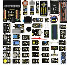 (keyestudio 45 in 1 스타터 키트 for 마이크로비트용(마이크로비트 메인보드 포함))