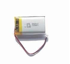 리튬폴리머 배터리 3.7V, 660mAh,KC인증