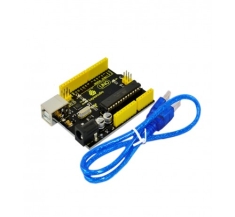 keyestudio 아두이노 UNO R3 개발 보드 + USB 케이블 / keyestudio UNO R3 development board + USB cable compatible for arduino